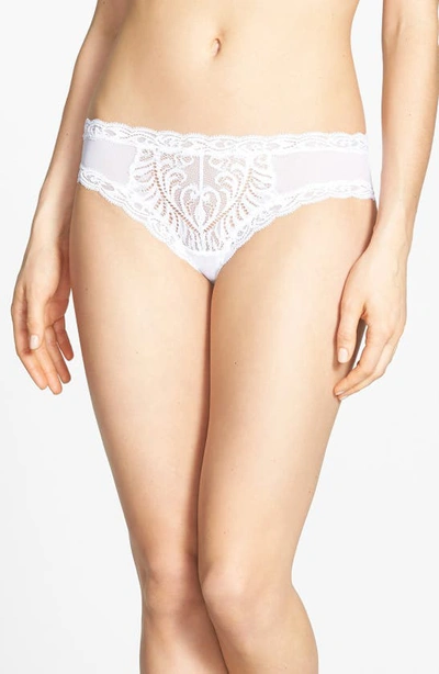 Shop Natori Feathers Hipster Briefs In White