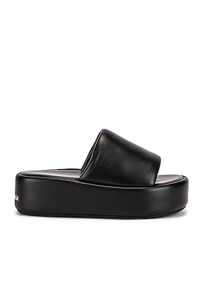 Shop Balenciaga Rise Sandals In Black & White