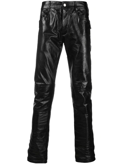 Shop Rick Owens Tyrone Skinny Trousers In Black