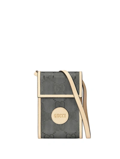 Shop Gucci Off The Grid Phone Bag In Grey