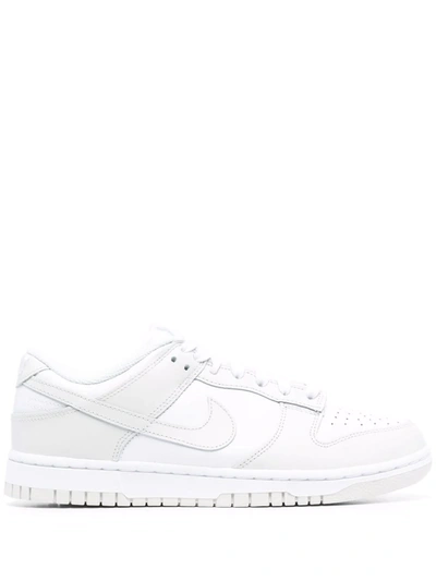 Shop Nike Dunk Low-top Sneakers In White