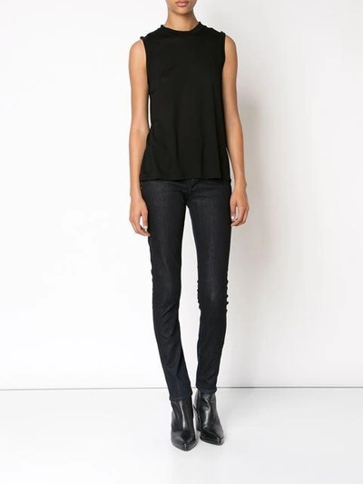 Shop Alexander Wang T Band Collar Tank Top