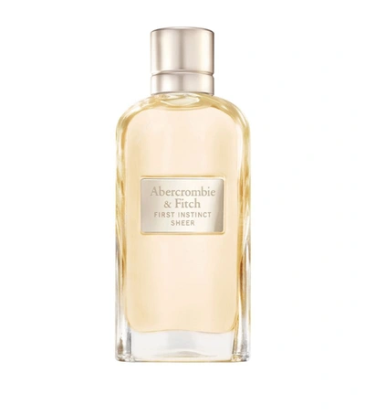 Shop Abercrombie & Fitch First Instinct Sheer For Women Eau De Parfum (100ml) In Multi