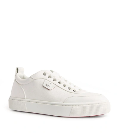 Shop Christian Louboutin Simplerui Leather Sneakers In Red