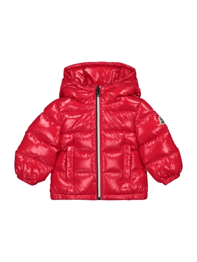 Shop Moncler Kids Down Jacket For Boys In Red