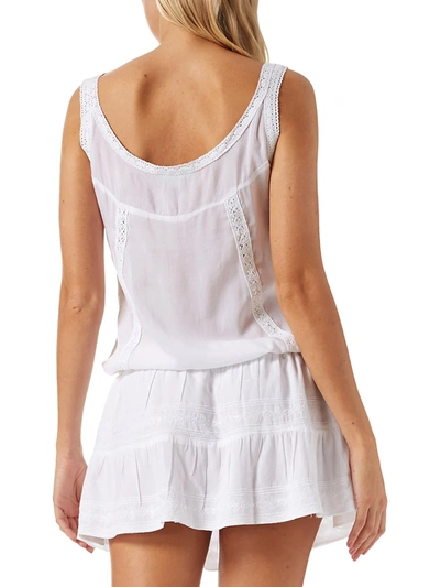Shop Melissa Odabash Jaz Coverup Dress In White