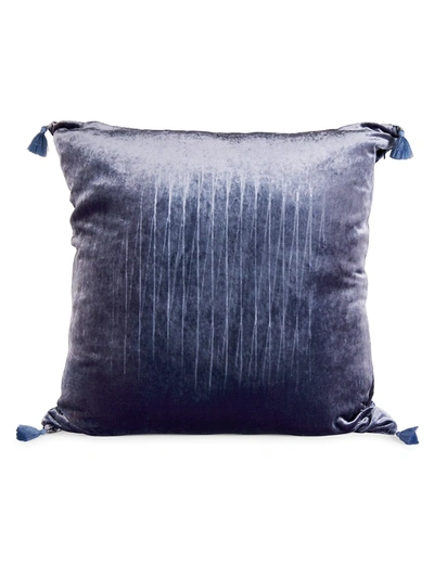 Shop Johnny Was Dlyan Embroidered Velvet Throw Pillow In Rusty Shade