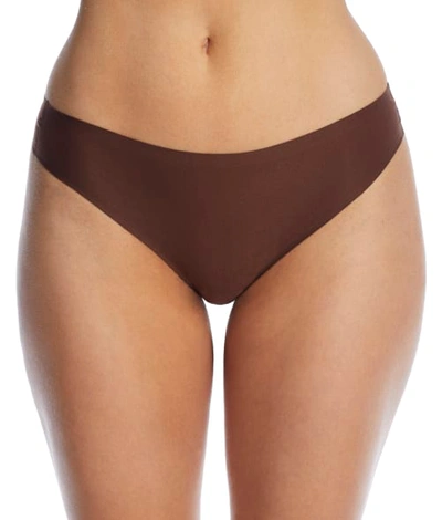 Shop Chantelle Soft Stretch Thong In Foundation