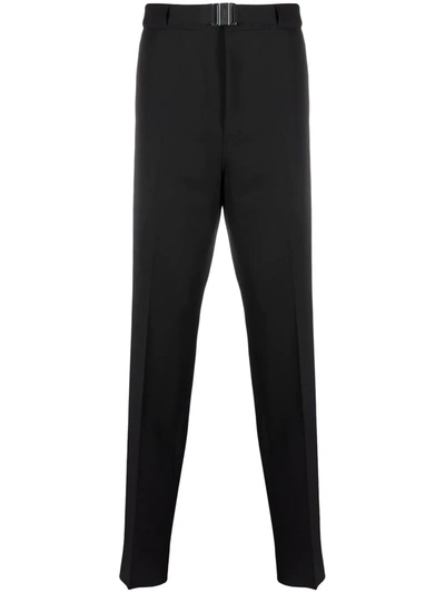 Givenchy Slim-fit Tailored Wool Trousers In Schwarz