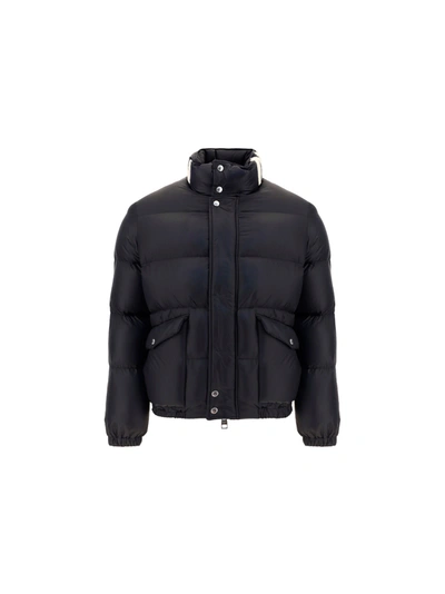 Shop Alexander Mcqueen Down Jacket In Black