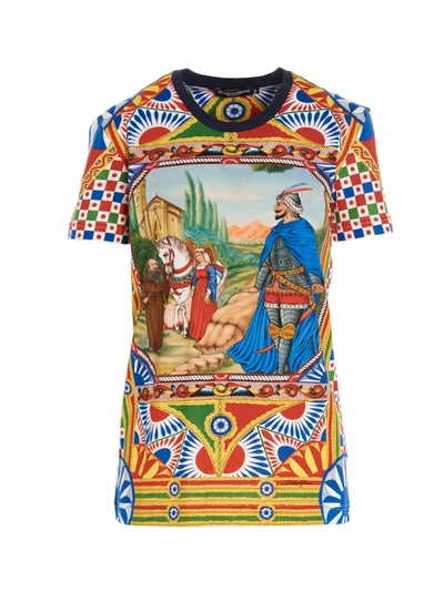 Shop Dolce & Gabbana T-shirt In Multicolor