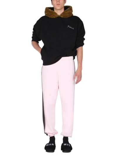 Shop Marni Jogging Pants In Pink