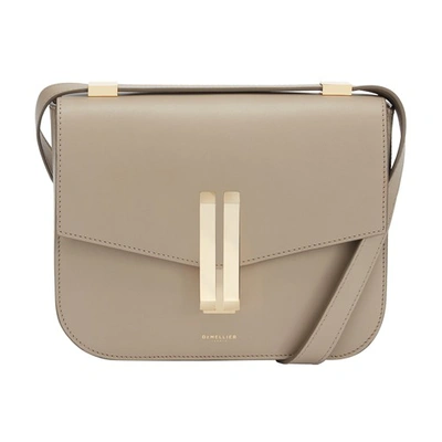 Shop Demellier Vancouver Bag In Deep Taupe
