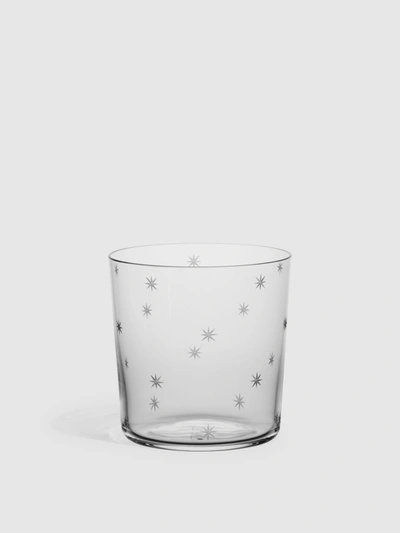 Shop Richard Brendon The Cocktail Collection Star Cut Rocks Glass, Set Of 2 In Clear