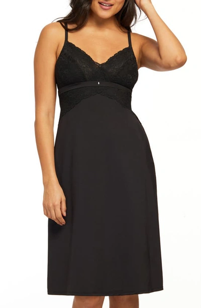 Shop Montelle Intimates Full Support Gown In Black