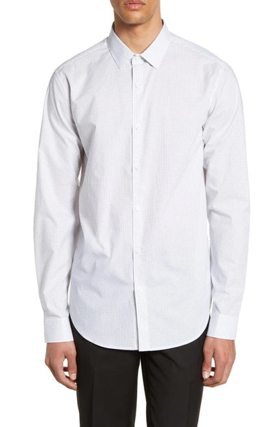 Shop Theory Murrary Charlton Regular Fit Sport Shirt In White Multi