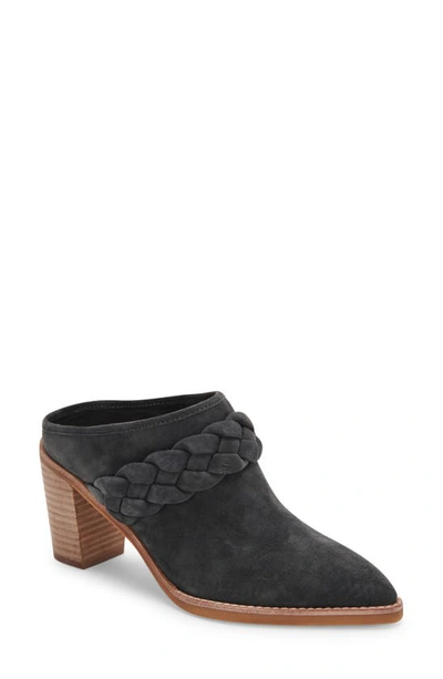 Shop Dolce Vita Serla Mule In Anthracite Suede