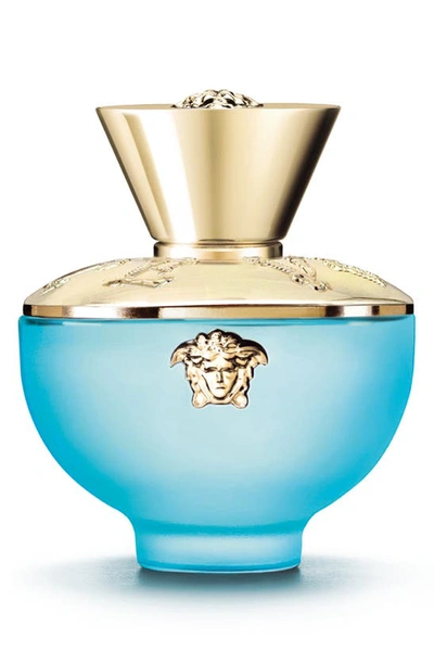 Shop Versace Dylan Turquoise Eau De Toilette, 0.30 oz In Blue