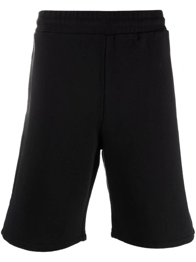 Shop Golden Goose Diego Star-detail Shorts In Schwarz