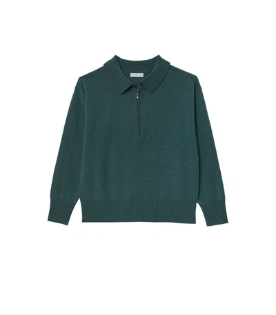 Shop Sablyn Darlene Cahmere Weater In Green