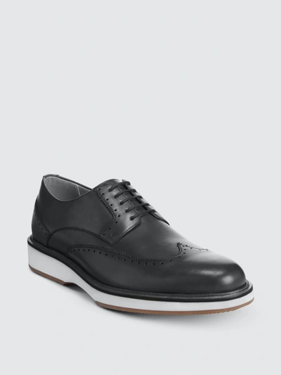 Shop Allen Edmonds Bklynlt Wing Dress Casual Shoe In Black