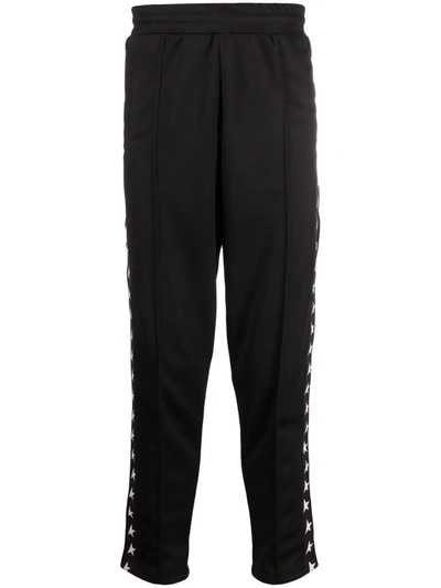 Shop Golden Goose Star-print Track Pants In Black