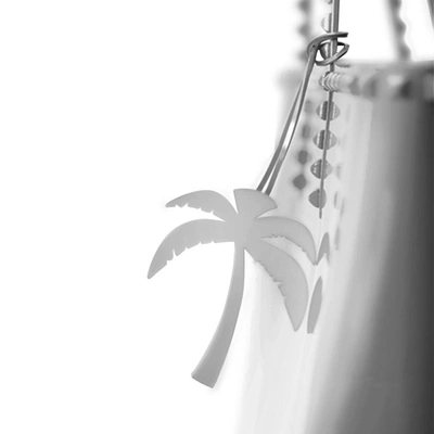 Shop Carmen Sol Palma Charm In Silver