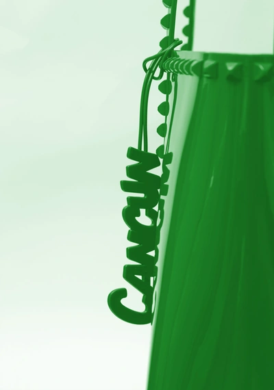 Shop Carmen Sol Cancun Charm In Green
