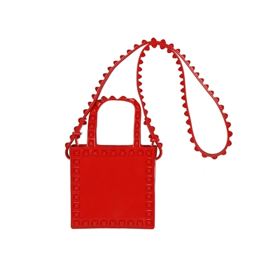 Shop Carmen Sol Alice Mini Shoulder Bag In Red