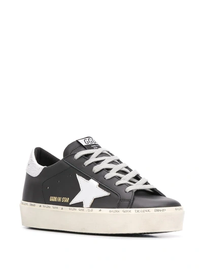 Shop Golden Goose Hi Star Low-top Sneakers In Metallic