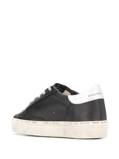 Shop Golden Goose Hi Star Low-top Sneakers In Metallic