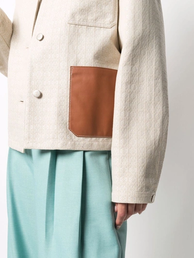 Shop Loewe Jackets Beige