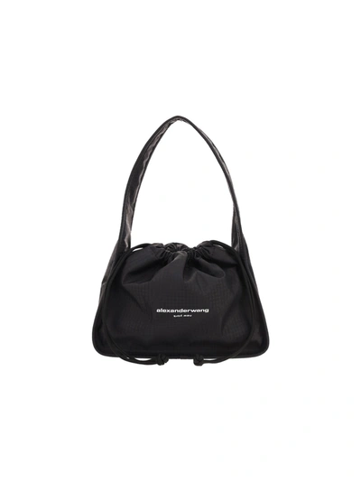 Shop Alexander Wang Ryan Small Shoulder Bag In Black