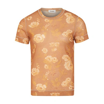 Shop Nanushka Guy T-shirt In Fantasy Flower