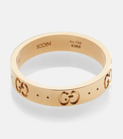 Gucci Icon 18kt Yellow Gold Ring
