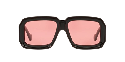 Loewe Unisex Sunglass Lw40064u In Purple