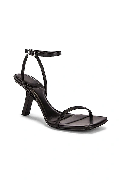 Shop Balenciaga Void Sandals In Black