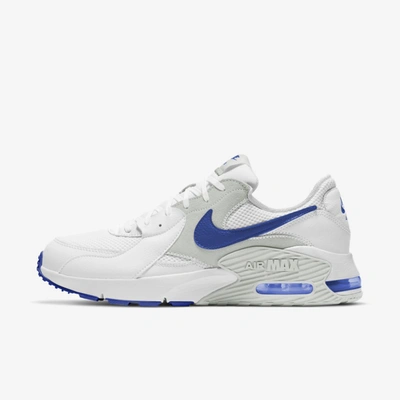Shop Nike Air Max Excee Men's Shoes In White,photon Dust,game Royal