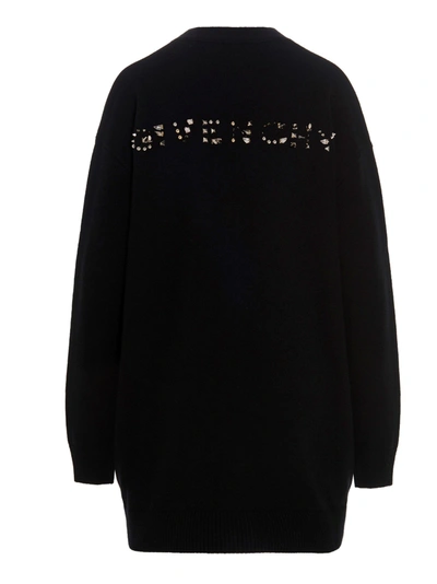 Shop Givenchy Women's Black Wool Cardigan