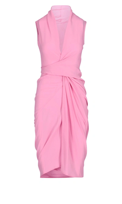 Shop Rick Owens Pink Dress