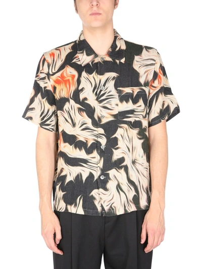 Shop Our Legacy Graphic Printed Short Sleeve Shirt In Multi