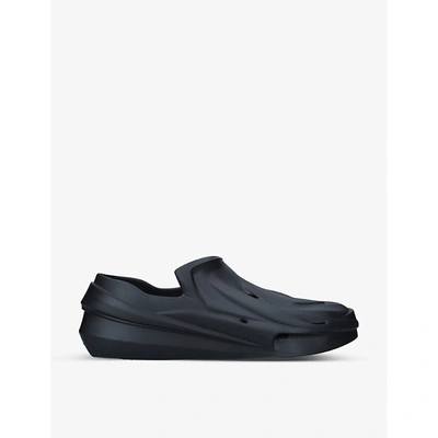 Shop Alyx Mono Textured Slip-on Shoes In Black
