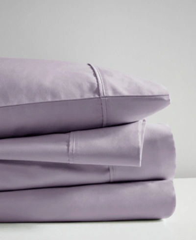 Shop Beautyrest Cooling 600 Thread Count Cotton Blend 4-pc. Sheet Set, Queen In Purple