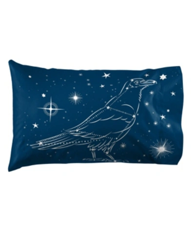 Shop Harry Potter Raven Stars Pillowcase, Standard Bedding In Multi-color