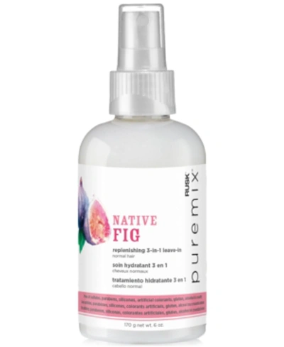 Shop Rusk Puremix Native Fig Replenishing 3-in-1 Leave-in Conditioner, 6-oz, From Purebeauty Salon & Spa