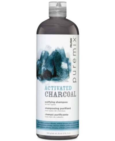 Shop Rusk Puremix Activated Charcoal Purifying Shampoo, 35-oz, From Purebeauty Salon & Spa
