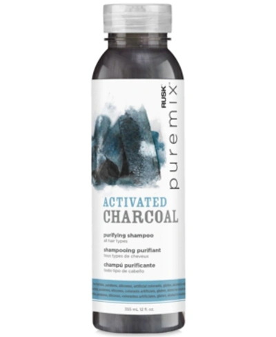 Shop Rusk Puremix Activated Charcoal Purifying Shampoo, 12-oz, From Purebeauty Salon & Spa