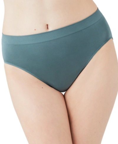 Shop Wacoal B-smooth Hi Cut Brief Underwear 834175 In Goblin Blue