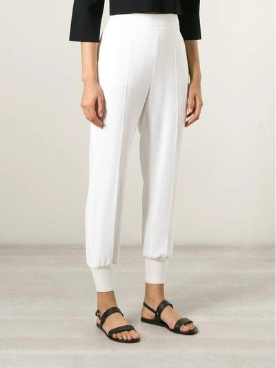 Shop Stella Mccartney 'julia' Trousers In White