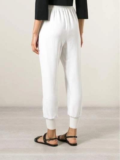 Shop Stella Mccartney 'julia' Trousers In White
